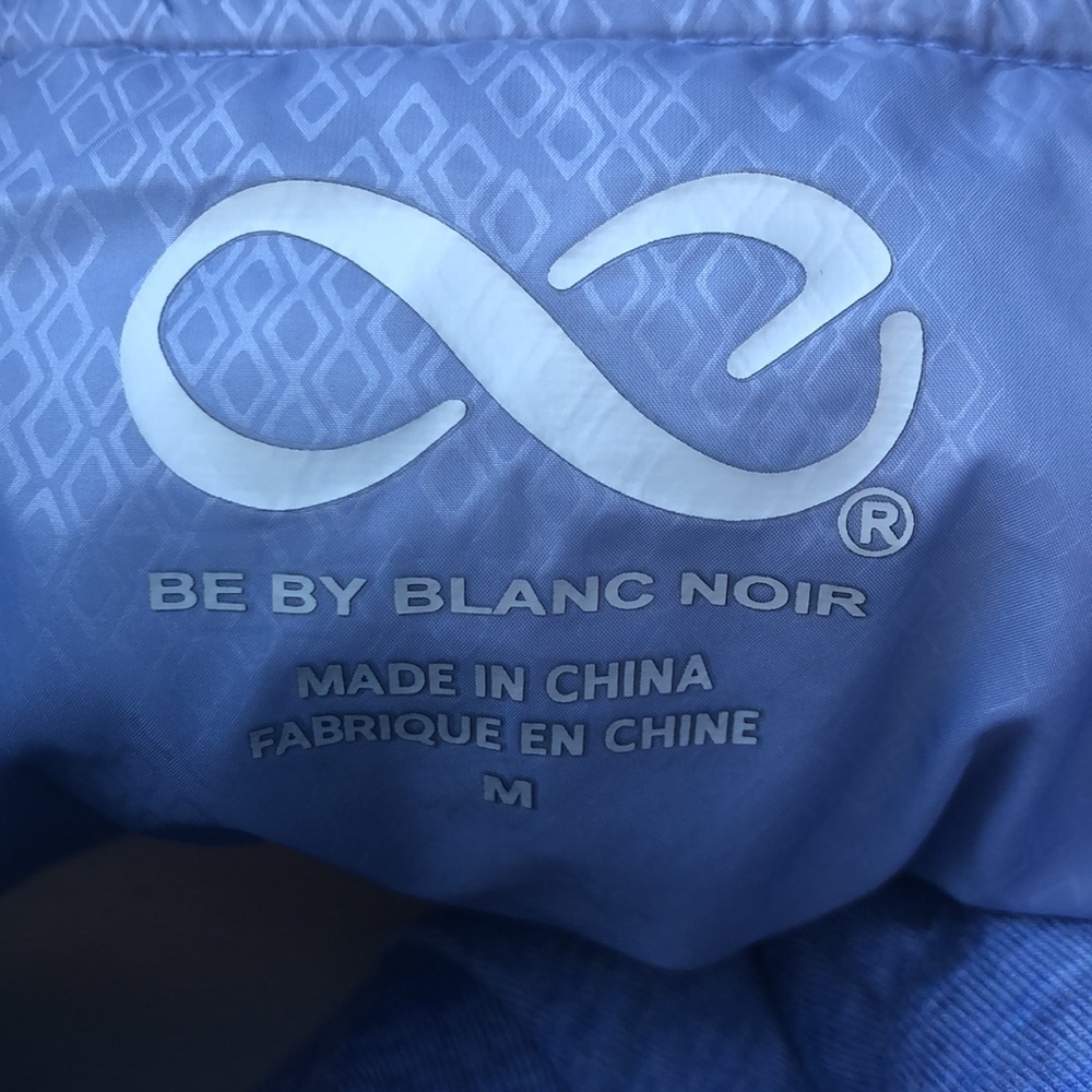 Blanc Noir Blue Hooded Vest - Picture 2 of 7